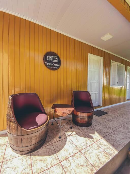 Casa Vigneto Octavio No Vale Dos Vinhedos Villa Bento Gonçalves Eksteriør bilde